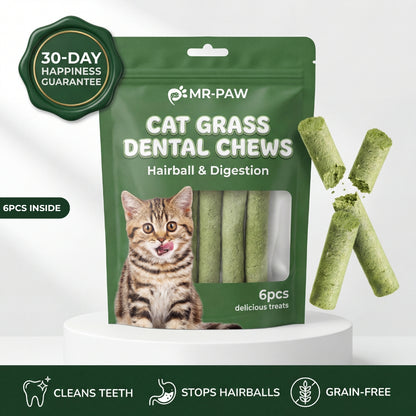 Cat Dental Sticks - Cleans Teeth. Ends Hairballs. Naturally.